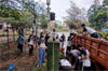 Kadri Main Gate and Mallikatta cleaned as part of Swacch Mangaluru Abhiyan